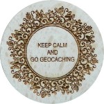 1142. cle-? KEEP CALM AND GO GEOCACHING